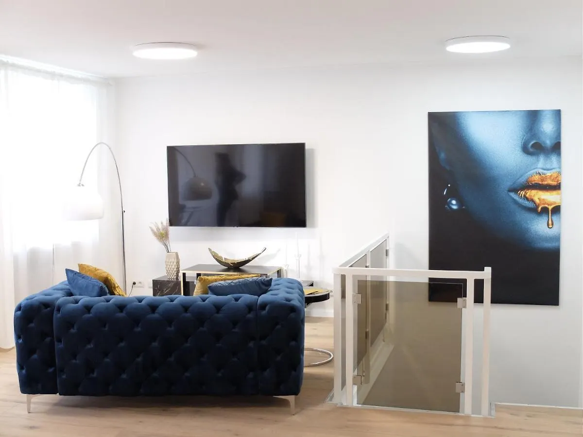 Apartment Ferienwohnung Exclusive Wohunung direkt am Rhein 1.5 km von der Messe Düsseldorf